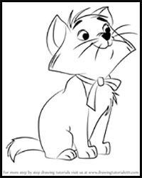How to Draw Berlioz from The Aristocats