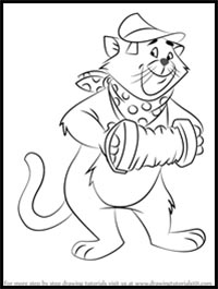 How to Draw Peppo from The Aristocats