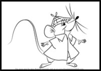 How to Draw Roquefort from The Aristocats