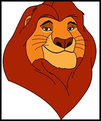 How to Draw Mufasa