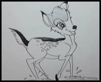 Drawing Bambi