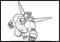 How to Draw Baymax and Hiro from Big Hero 6