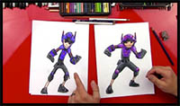 How To Draw Hiro From Big Hero 6
