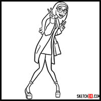 How to Draw Honey Lemon | Big Hero 6