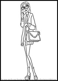 How to Draw Honey Lemon from Big Hero 6