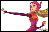 How to Draw Honey Lemon from Big Hero 6