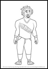 How to Draw Wasabi from Big Hero 6