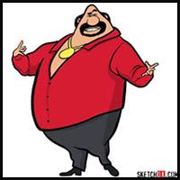 How to Draw El Macho from Despicable Me 2