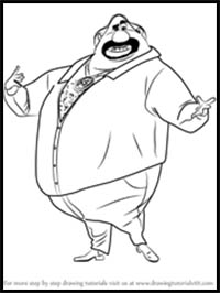 How to Draw Eduardo Perez from Despicable Me 3