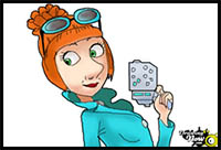How to Draw Lucy Wilde from Despicable Me