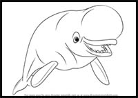 How to Draw Bailey from Finding Dory