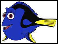 How to Draw Dory
