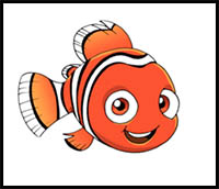 How to Draw Nemo | Finding Nemo