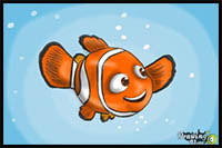 How to Draw Nemo Step by Step