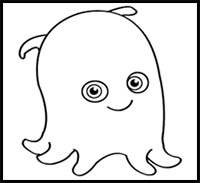 How to Draw Pearl from Finding Nemo