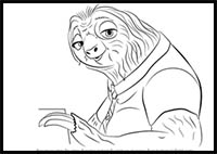 How to Draw Flash from Zootopia