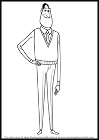 How to Draw Walter Nelson from Minions