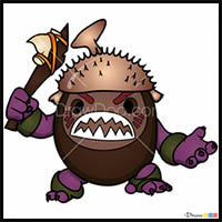 How to Draw Kakamora