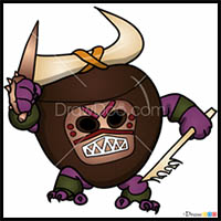 How to Draw Kakamora