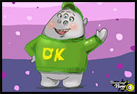 How to Draw Scott Squishy Squibbles from Monsters University