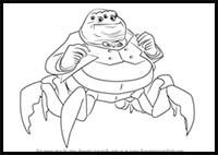 How to Draw Henry J. Waternoose III from Monsters, Inc