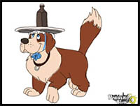 How to Draw Nana from Peter Pan