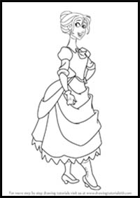 How to Draw Jane Porter from Tarzan