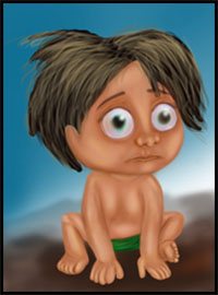 How to Draw Spot from The Good Dinosaur