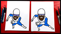 How to Draw Frozone From Disney Incredibles 2