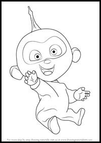 How to Draw Jack-Jack Parr from The Incredibles
