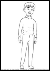 How to Draw Tony Rydinger from The Incredibles