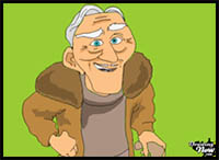 How to Draw Charles F. Muntz from Up