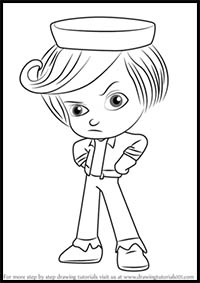 How to Draw Rancis Fluggerbutter from Wreck-It Ralph