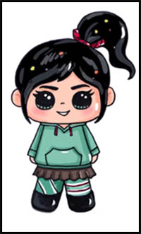 How to Draw Vanellope