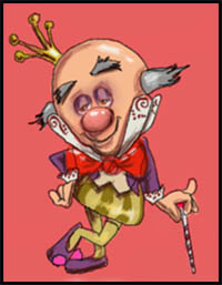 How to Draw King Candy from Wreck-It Ralph