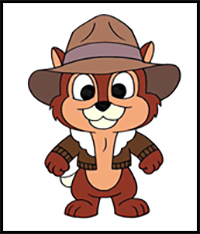 How to Draw Chip | Chip and Dale