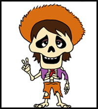 How to Draw Hector | Coco Movie