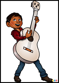How to Draw Miguel, Coco