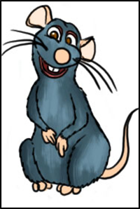 How to Draw Remy from Ratatouille