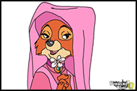 How to Draw Maid Marian from Robin Hood