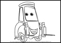 How to Draw Guido from Cars 3