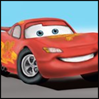 How to Draw Lightning McQueen from Cars