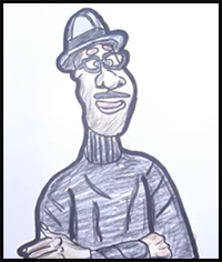 How to Draw Joe Gardner Soul New Disney Film
