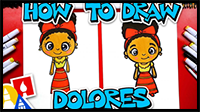 How To Draw Dolores From Encanto