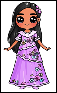 How to Draw Isabela Madrigal