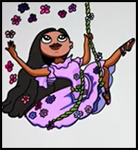 How to Draw Isabela Madrigal