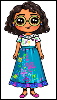 How to Draw Mirabel Madrigal