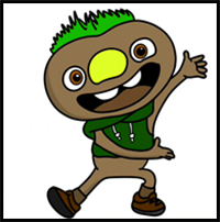 How to Draw and Color Clod from Elemental Characters | Coloring Pages