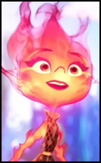 How to Draw Ember from Elemental