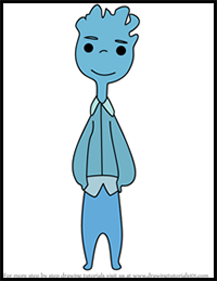 How to Draw Lake Ripple from Elemental